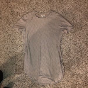 WILFRED/ARITZIA CAPUCINE DOTTED TEXTURE BLOUSE